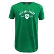 A green Ireland Rugby Est 1875 Supersoft Tee that says ireland rugby.