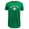 A green Ireland Rugby Est 1875 Supersoft Tee that says ireland rugby.