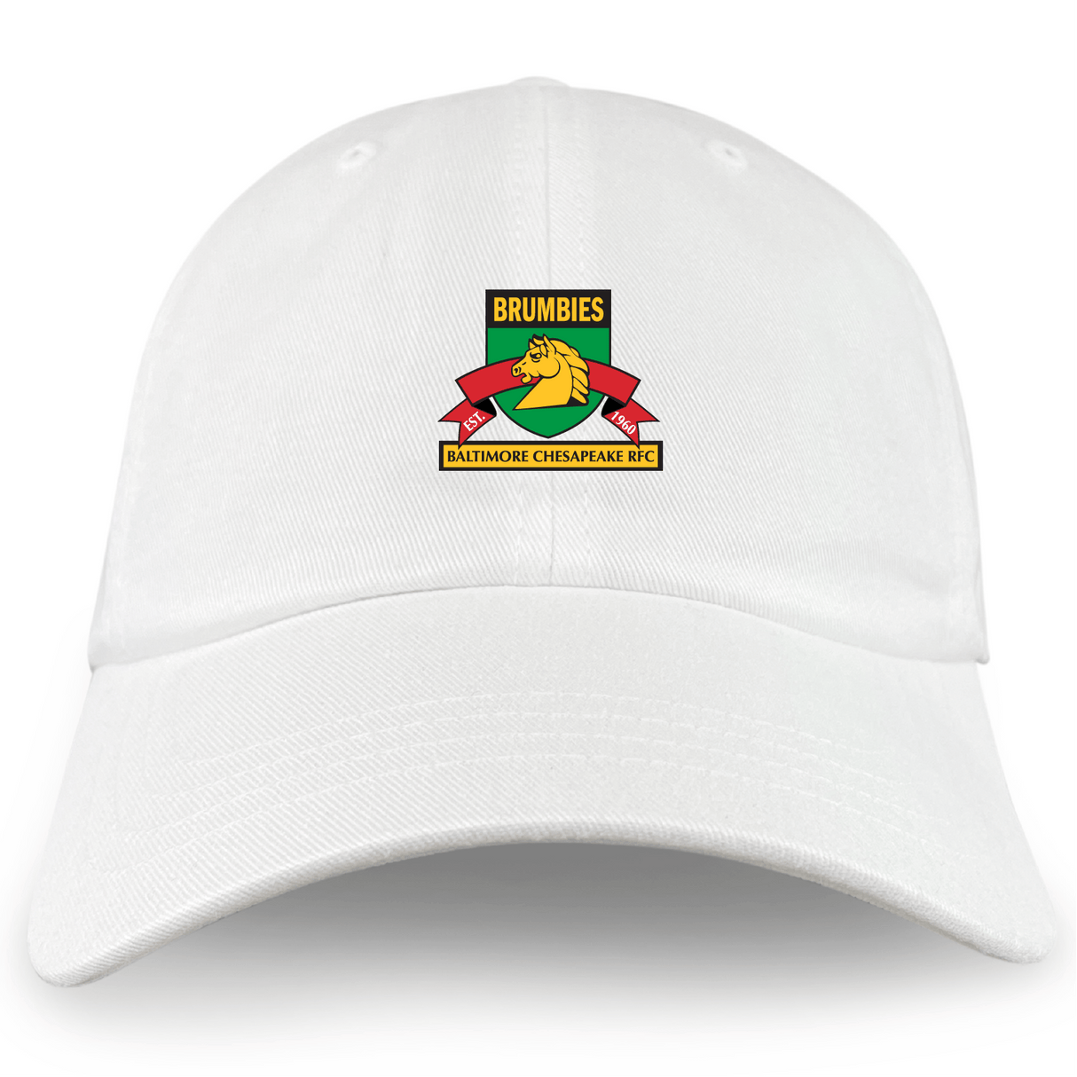 Baltimore Chesapeake Brumbies Adult Low-Profile Cotton Twill Dad Cap