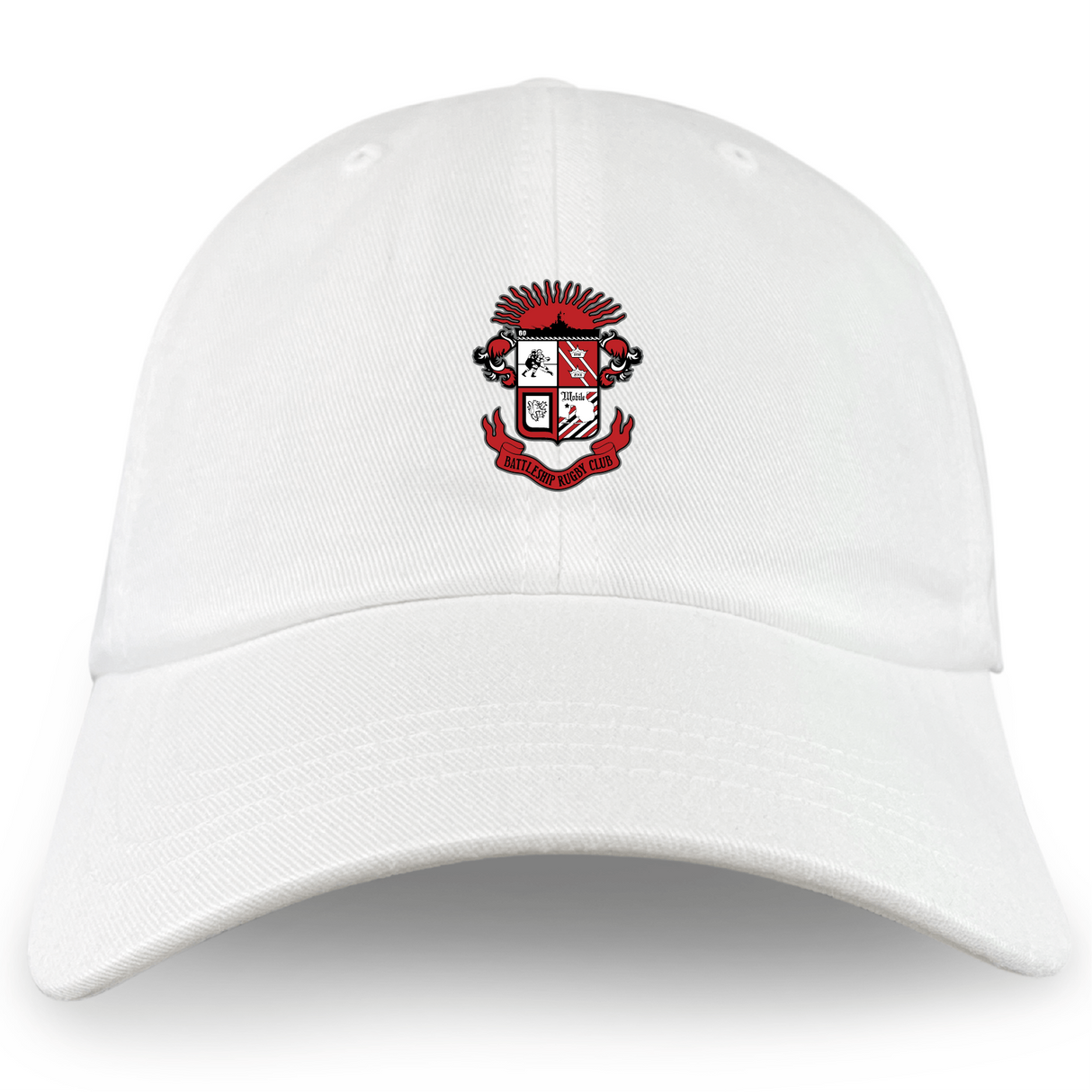 Battleship Rugby Club Adult Low-Profile Cotton Twill Dad Cap