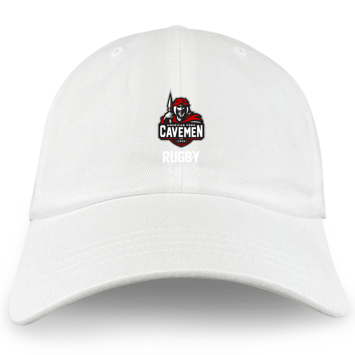 American Fork Cavemen Adult Low-Profile Cotton Twill Dad Cap