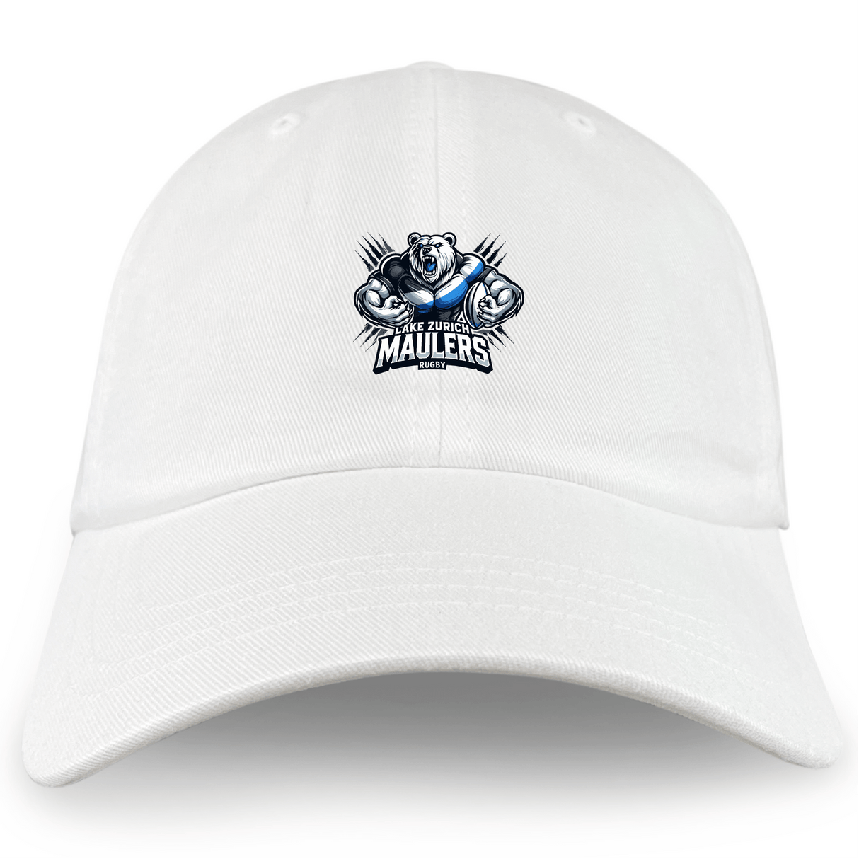 Lake Zurich Adult Low-Profile Cotton Twill Dad Cap