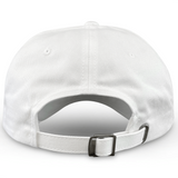 Back view of the USA Rugby Dad Cap by EMB Alpha Broder, showcasing its adjustable strap and metal buckle—ideal for any rugby fan or proud Rugby Dad.