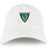 The EMB S&S Activewear Birmingham Rugby Adult Low-Profile Cotton Twill Dad Cap features front embroidery with a triangular "Birmingham Rugby EST 1967" logo, a rugby player, and two lightning bolts.
