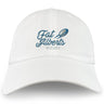 The EMB S&S Activewear Gulf Coast Fat Alberts Adult Low-Profile Cotton Twill Dad Cap features embroidered "Fat Alberts Rugby" and a rugby ball team logo on the front.