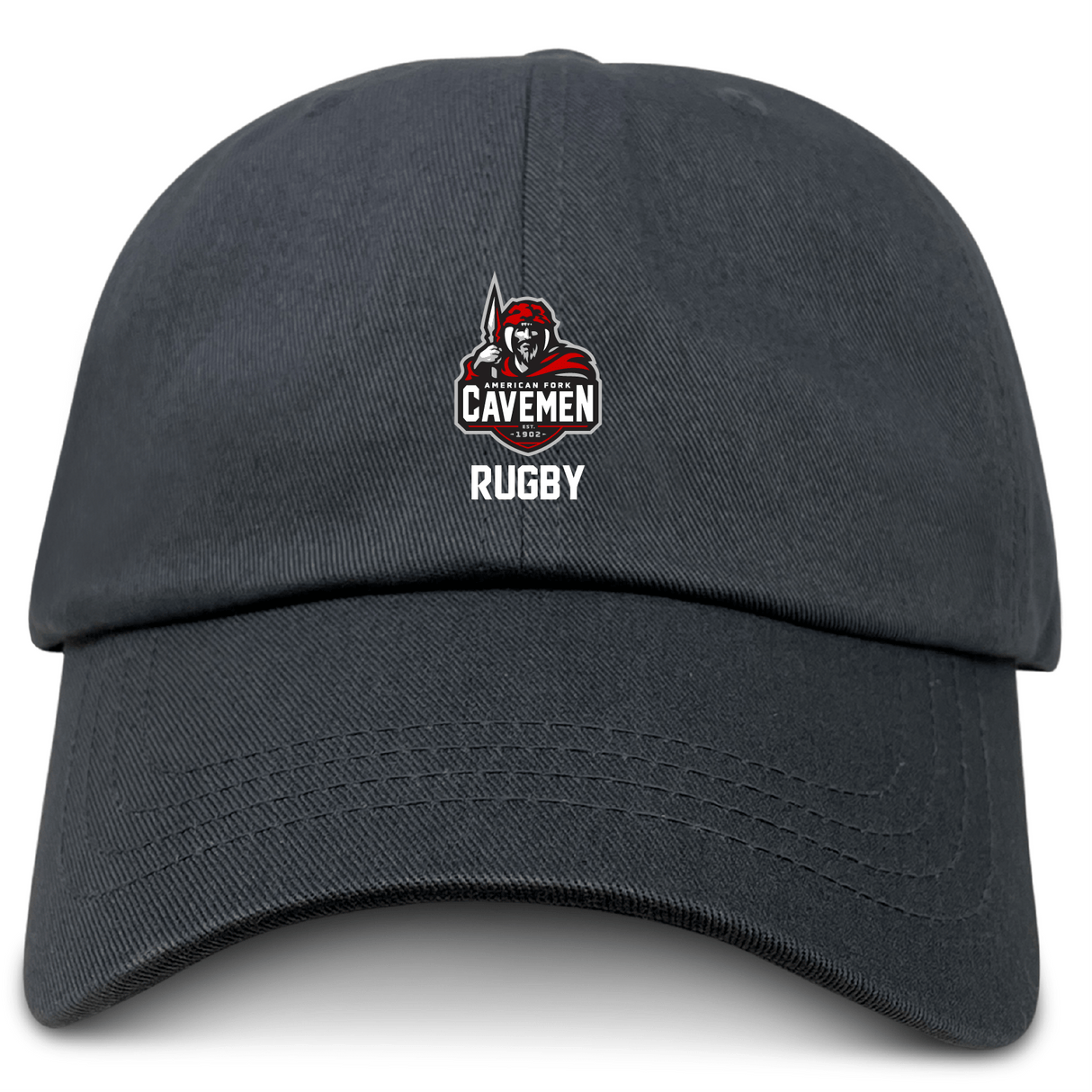 American Fork Cavemen Adult Low-Profile Cotton Twill Dad Cap