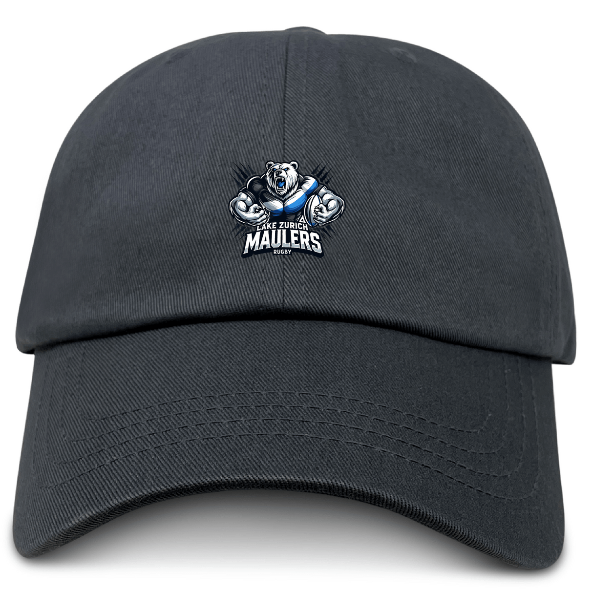 Lake Zurich Adult Low-Profile Cotton Twill Dad Cap
