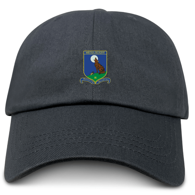 Media Rugby Adult Low-Profile Cotton Twill Dad Cap