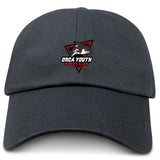 Orca Youth Adult Low-Profile Cotton Twill Dad Cap