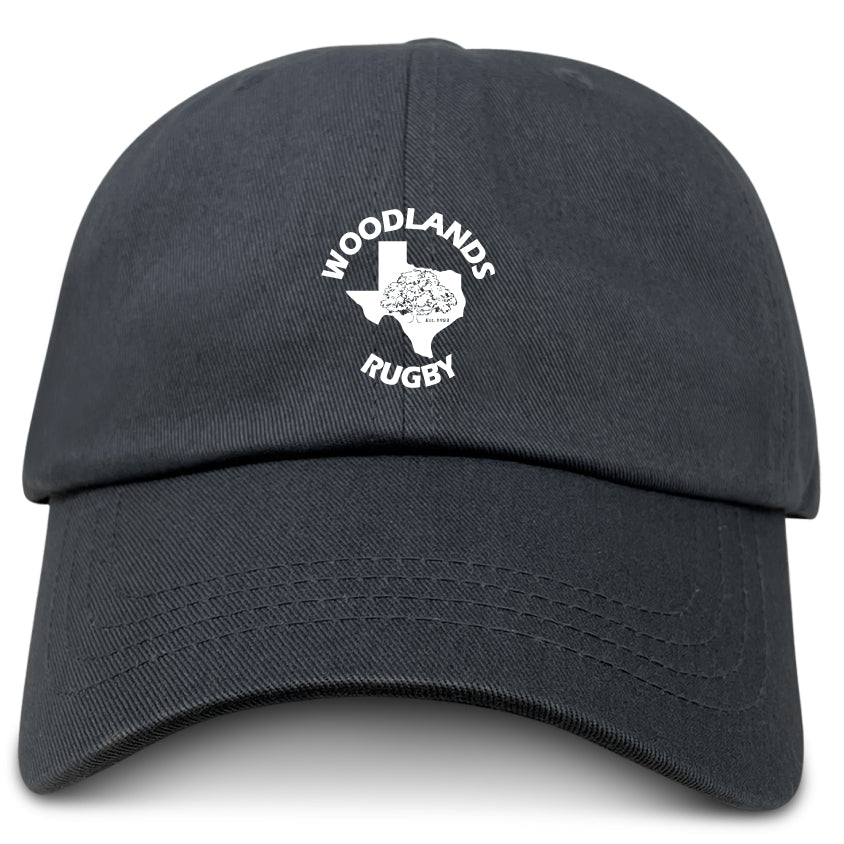 Woodlands Rugby Adult Low-Profile Cotton Twill Dad Cap