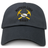 Dark gray Mother Lode Adult Low-Profile Cotton Twill Dad Cap featuring embroidered “MOTHER LODE RUGBY” text, two crossed yellow pickaxes, and a rugby ball.
