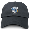 The EMB S&S Activewear Milwaukee Barbarians Rugby Adult Low-Profile Cotton Twill Dad Cap features the team crest and embroidered branding on the front.