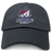 SUNY Maritime Men’s Rugby Adult Low-Profile Cotton Twill Dad Cap in dark gray, featuring an embroidered logo with a large letter M over an anchor and the text “MARITIME RUGBY.”