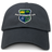 The Kingwood Rugby Adult Low-Profile Cotton Twill Dad Cap by EMB S&S Activewear features a colorful embroidered Kingwood Rugby crest on the front, with "EST 2004" on a banner above the shield.