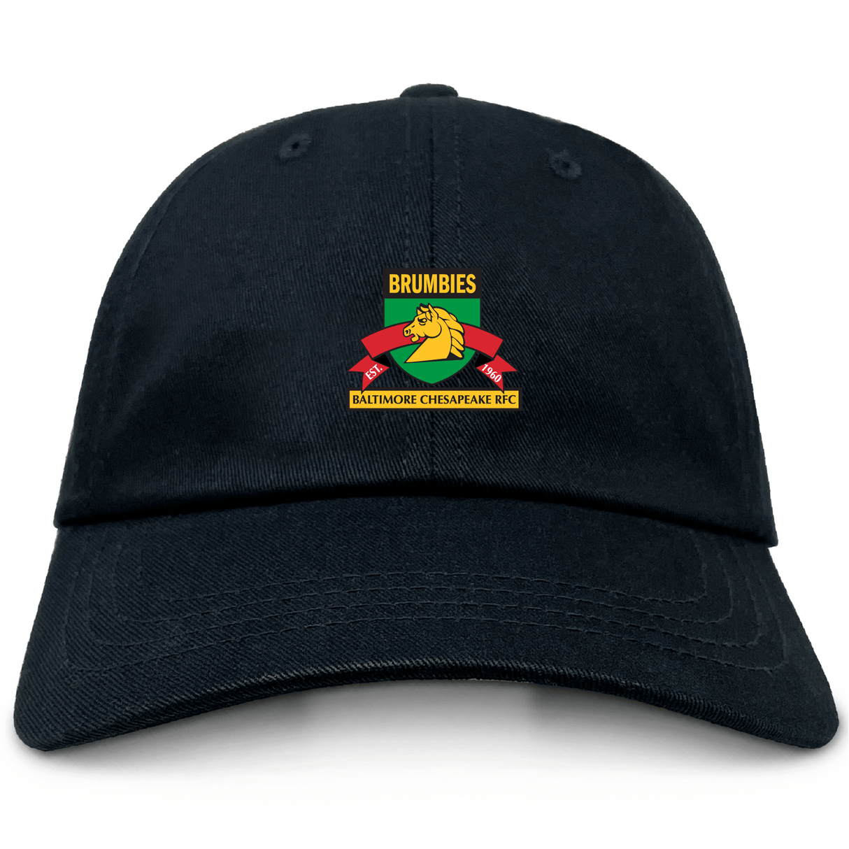 Baltimore Chesapeake Brumbies Adult Low-Profile Cotton Twill Dad Cap