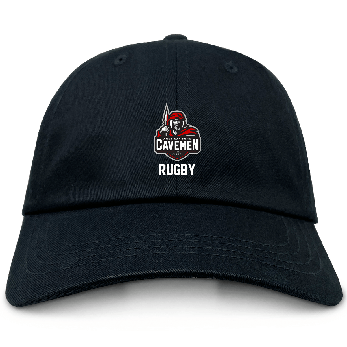 American Fork Cavemen Adult Low-Profile Cotton Twill Dad Cap – World ...