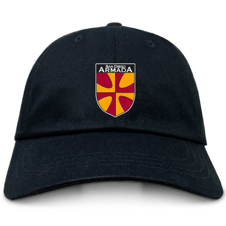 San Diego Armada Rugby Adult Low-Profile Cotton Twill Dad Cap