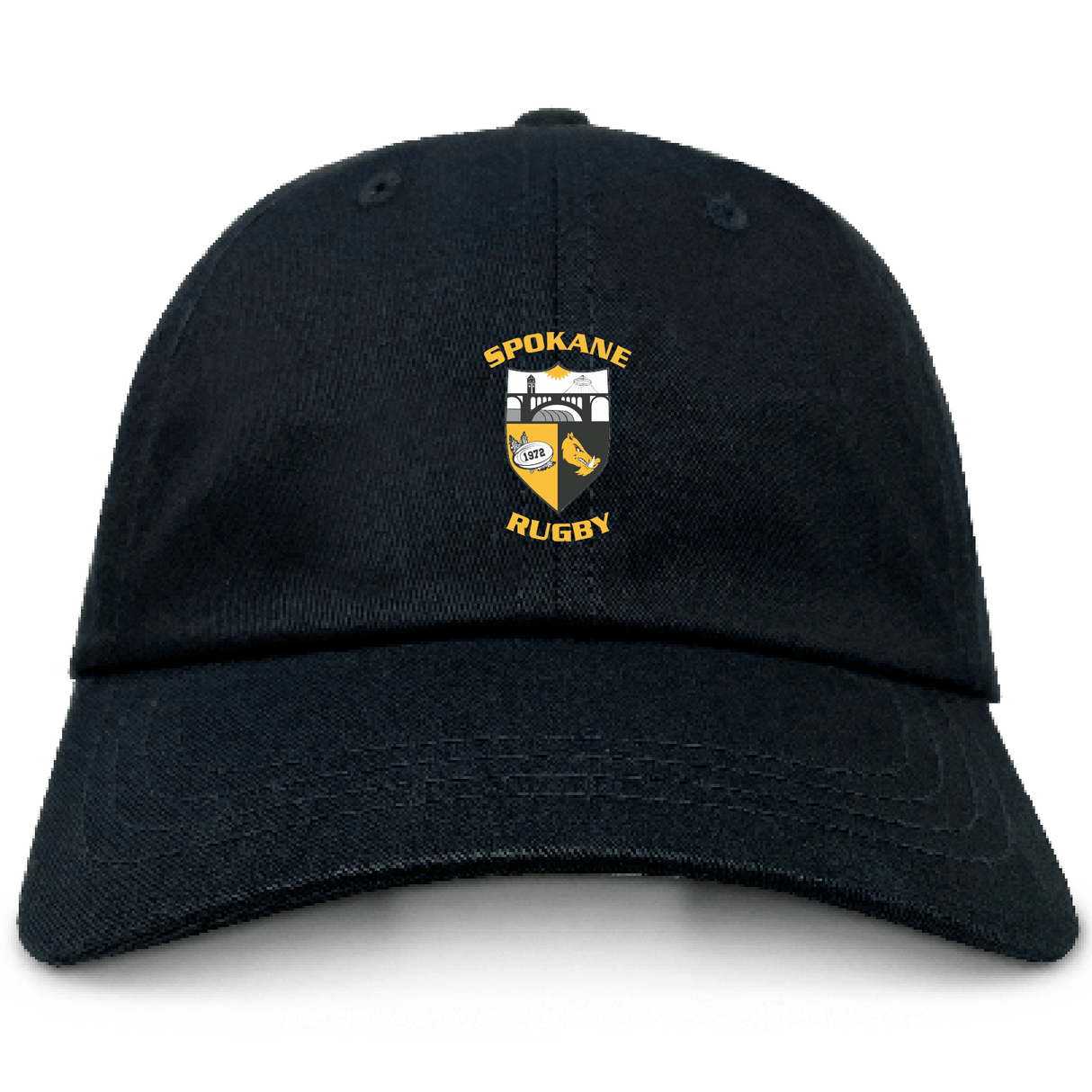 Spokane Rugby Adult Low-Profile Cotton Twill Dad Cap