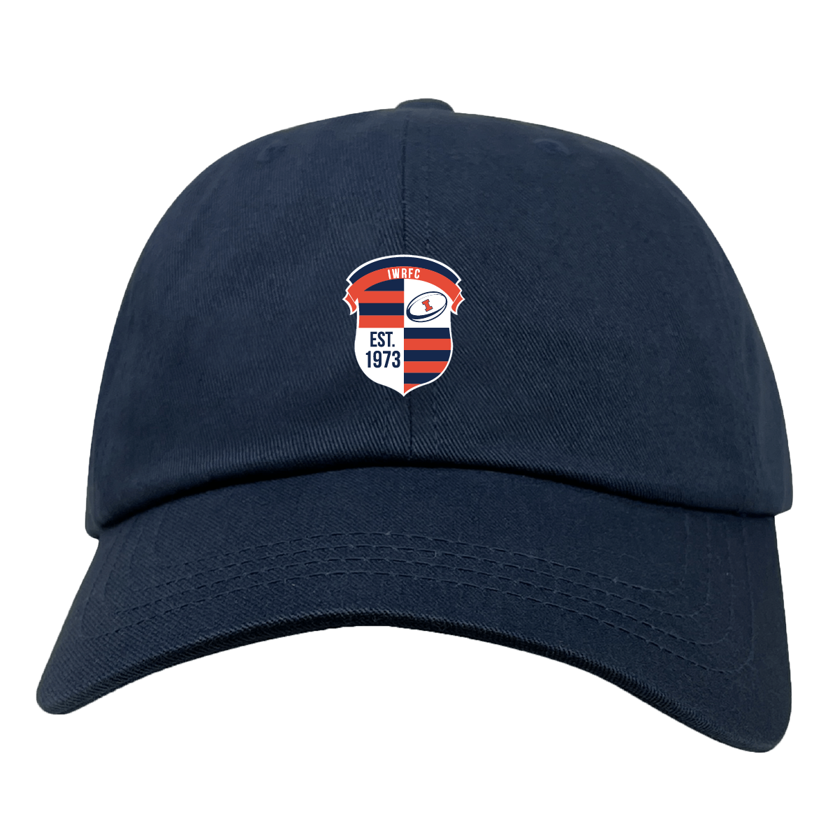 Illinois Womens RFC Adult Low-Profile Cotton Twill Dad Cap