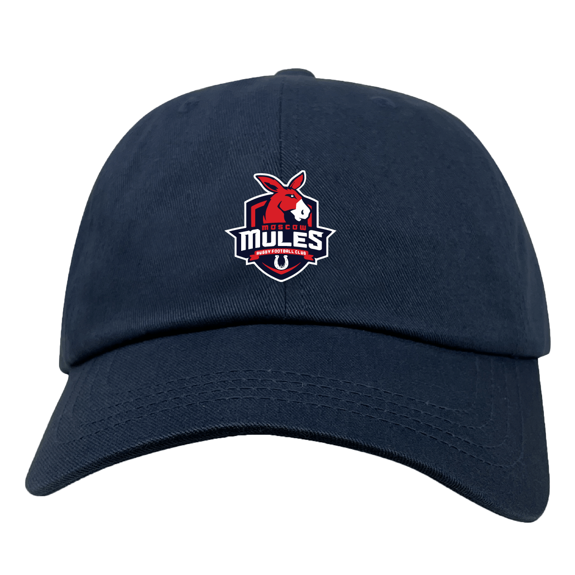 Moscow Mules RFC Adult Low-Profile Cotton Twill Dad Cap