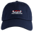 The USA Para Powerlifting Adult Low-Profile Cotton Twill Dad Cap by EMB S&S Activewear features “USA Para Powerlifting” and a barbell graphic in red and white on the navy blue front.