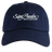 The EMB S&S Activewear Saint Anselm College Club Rugby Adult Low-Profile Cotton Twill Dad Cap is a navy blue hat with "Saint Anselm Men's Club Rugby" embroidered in white on the front.