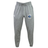Gray Christian Brothers Academy Rugby joggers by EMB Canterbury, crafted from sustainable materials, feature a drawstring waist. "CRA Rugby" text and logo appear on the right thigh, with a Canterbury logo on the left hip.
