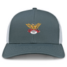 Atlanta Old White Rugby Retro Trucker Cap