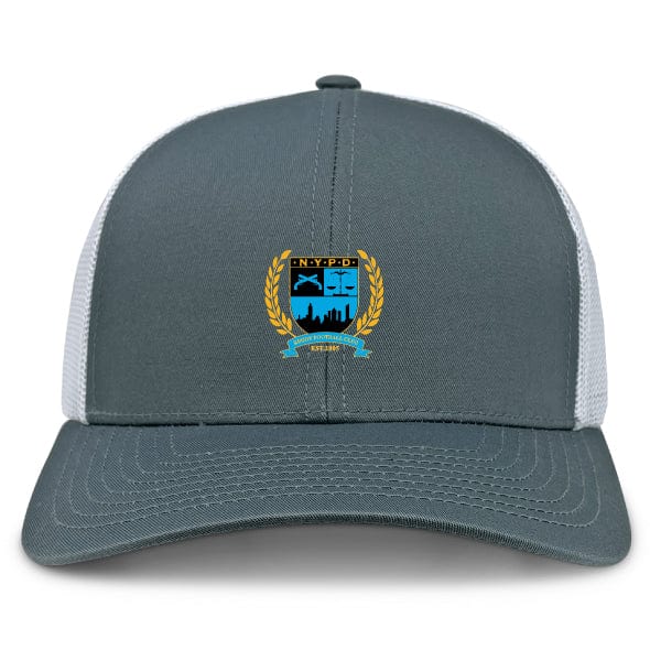 New York Police Dept. Rugby Retro Trucker Cap