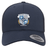 The Milwaukee Barbarians Rugby Retro Trucker Cap by EMB S&S Activewear features a navy blue design with mesh back, snapback closure, and the club's embroidered crest on front.