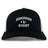 The EMB S&S Activewear Birmingham Rugby Text Logo Retro Trucker is a black and white hat featuring “Birmingham Rugby” text and a small anvil logo embroidered on the front. This cap offers a classic snapback closure for an adjustable fit.