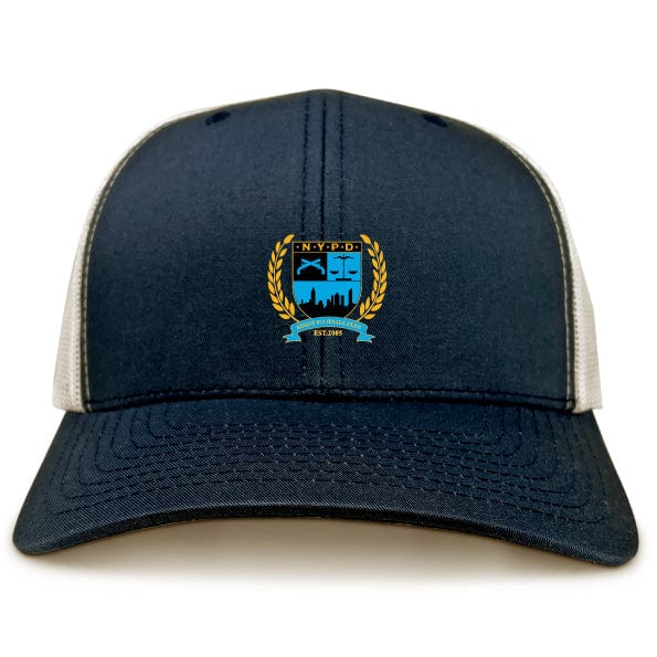New York Police Dept. Rugby Retro Trucker Cap