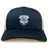 The Milwaukee Barbarians Rugby Retro Trucker Cap by EMB S&S Activewear features the club crest embroidered on a navy blue and white cap, finished with a classic snapback closure for adjustable fit.