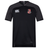 The Rye High School 10 Year Vapodri Evader Jersey by EMB Canterbury is a black sports jersey with a white Canterbury logo and a red sports team crest on the chest. Designed with Vapodri technology for improved performance, it's ideal for Rugby World Cup enthusiasts looking for comfort and style.
