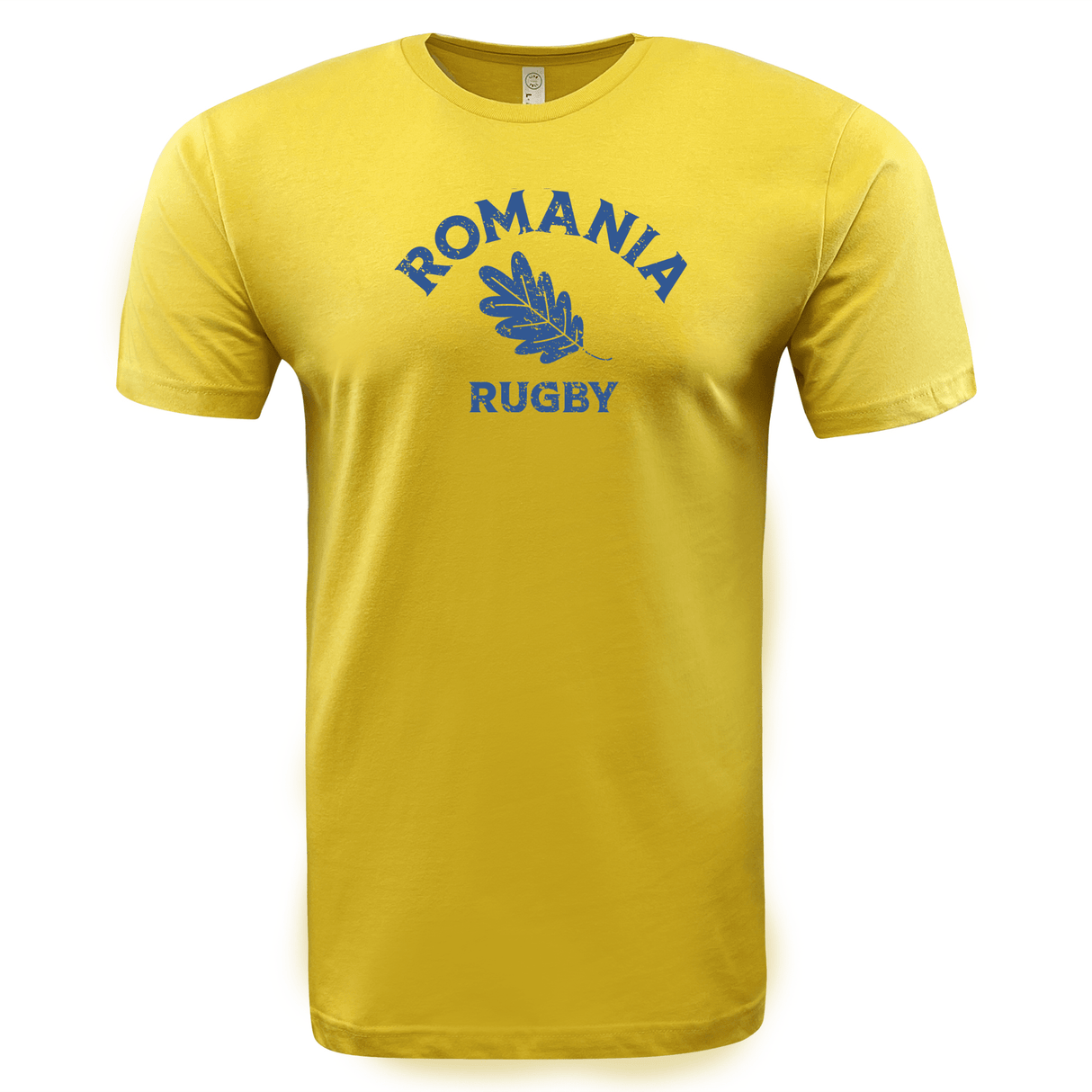 This supersoft Nations of Rugby Romania rugby t-shirt in yellow, brand WRS LAT is perfect for rugby enthusiasts.