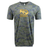 Celebrating 50 years, the WRS LAT USA Rugby 50th Anniversary Camo Edition Supersoft T-Shirt features a green camo design with a gold "50" logo and bold "USA RUGBY" text on the front.