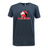 A navy Lions Rugby Supersoft T-shirt with the word lions on it.