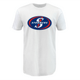 This lightweight Stormers Supersoft T-shirt from WRS LAT showcases a circular logo with "STORMERS" in white text, blue and red accents, and a stylized "S" at the center, making it perfect for rugby fans.