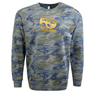 Celebrate the 50th Anniversary in style with WRS LAT's USA Rugby Camo Edition Fleece Crew Sweatshirt. It boasts a "50 USA Rugby" design and a striking gold rugby ball logo, merging tradition and modern flair for true fans.