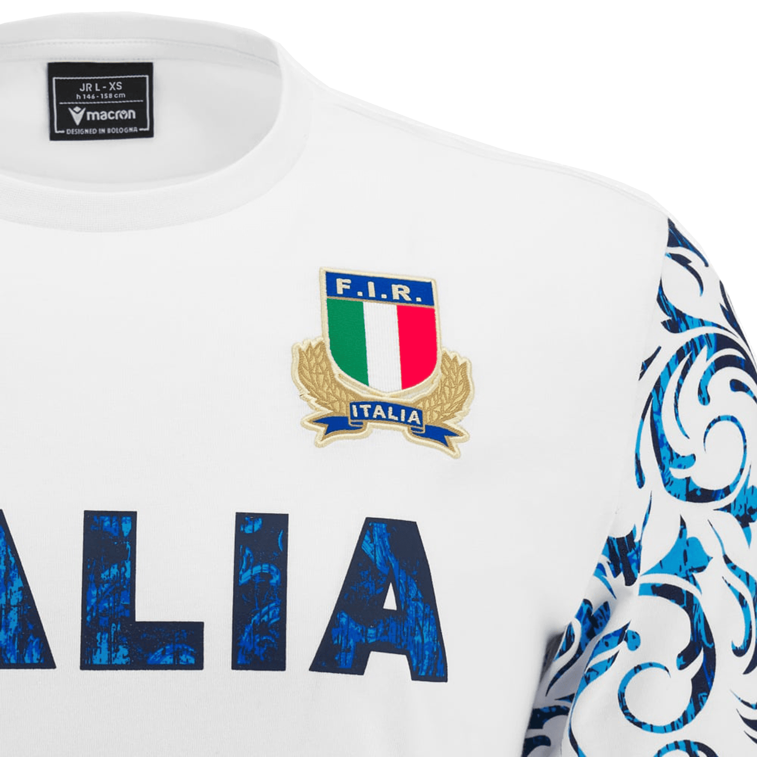 Maillot rugby italie italia F.I.R pro match xl macron neuf Maillot rugby italie italia F.I.R pro match xl macron neuf