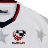 Women's USA Rugby 24/25 Away Bodyfit Shirt by Macron
