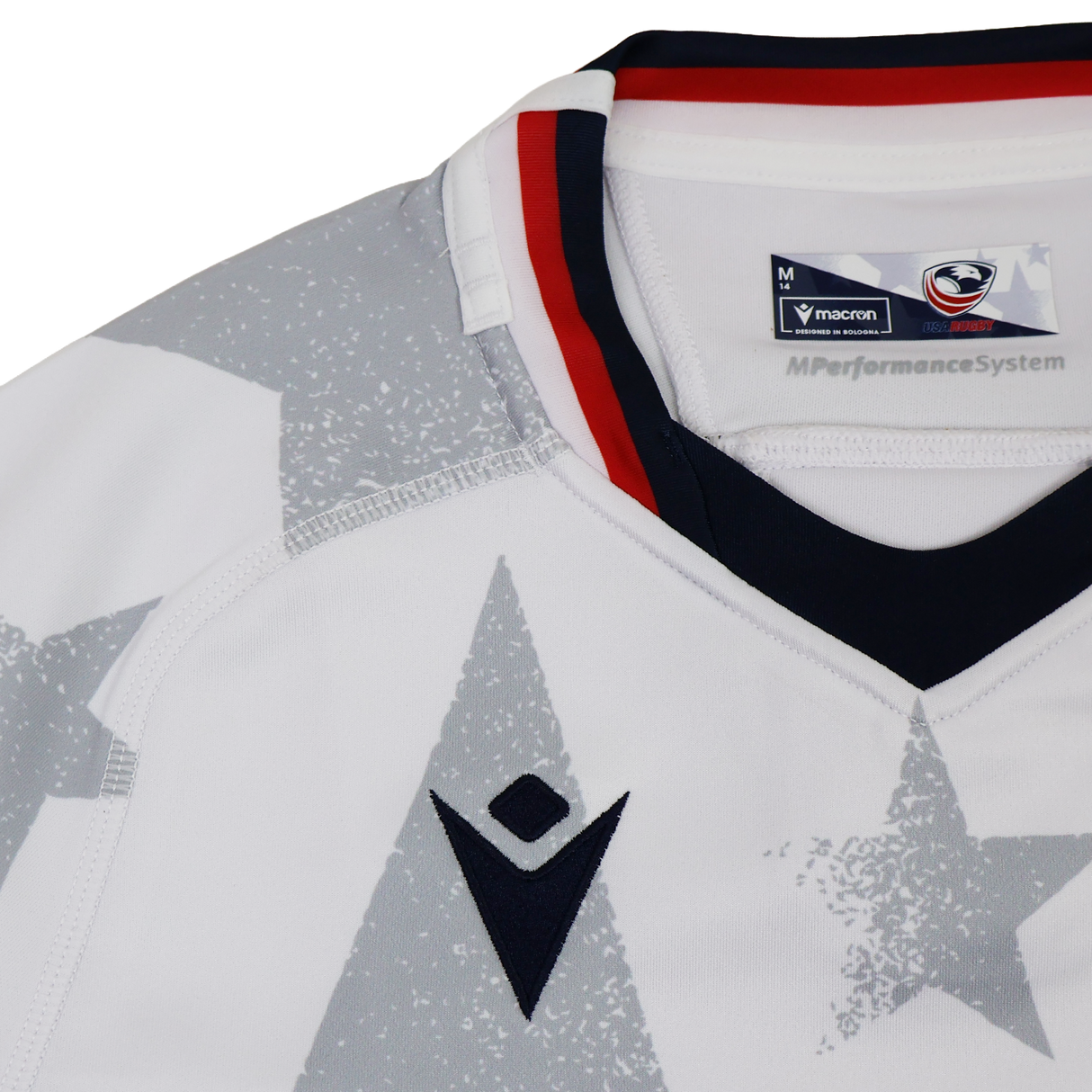 Women's USA Rugby 24/25 Away Bodyfit Shirt by Macron