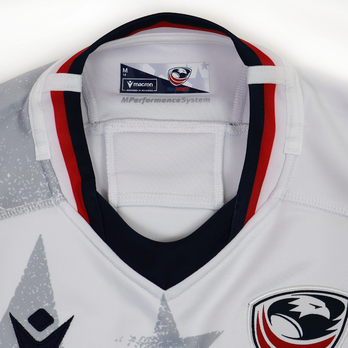 Women's USA Rugby 24/25 Away Bodyfit Shirt by Macron