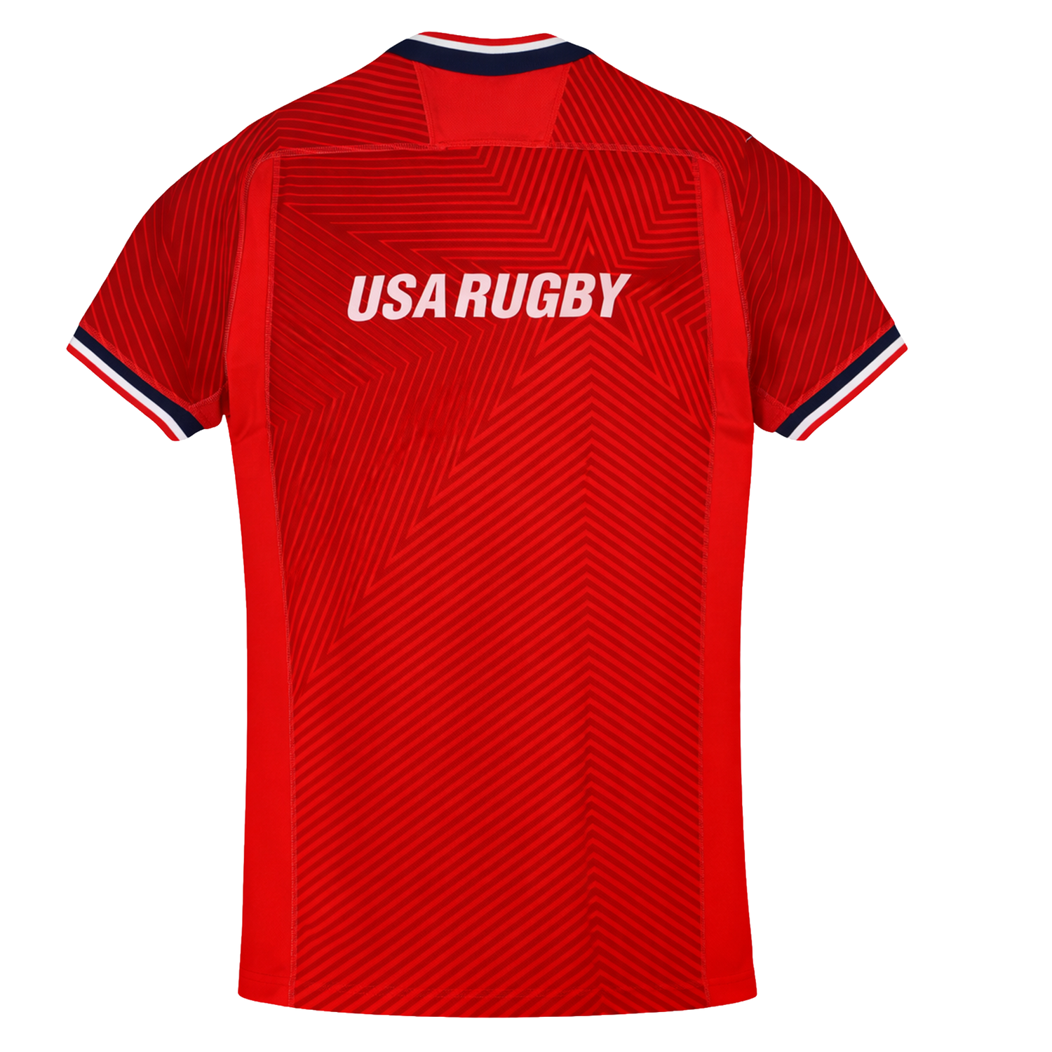 USA Rugby 24/25 Red Replica Training Jersey by Macron / World