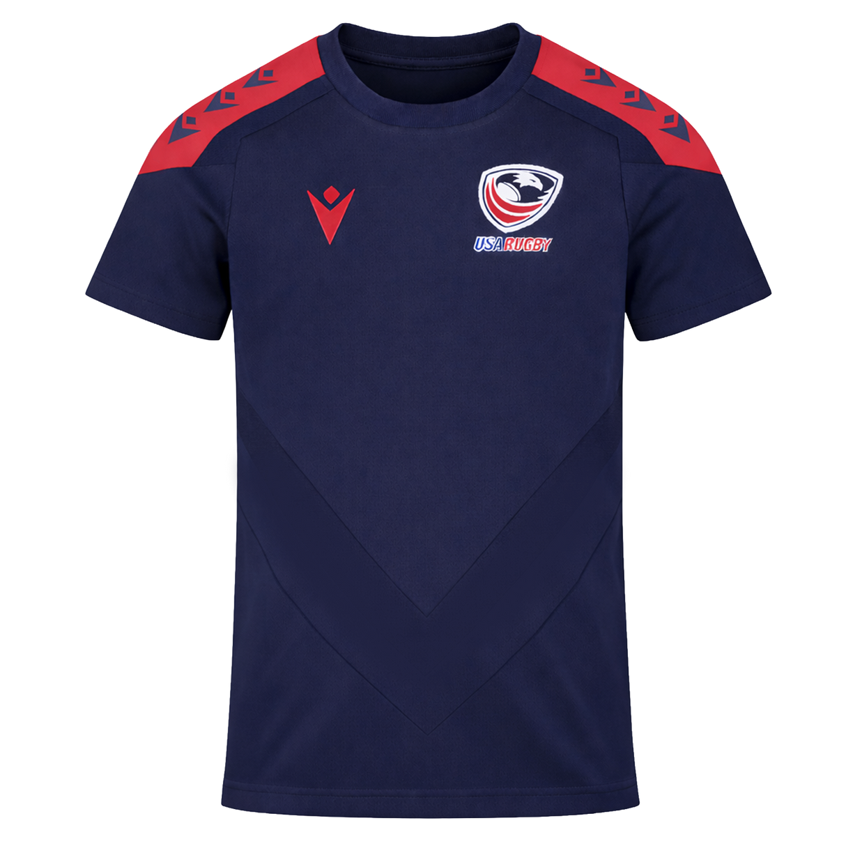Youth USA Rugby 24/25 Training Poly Shirt by Macron