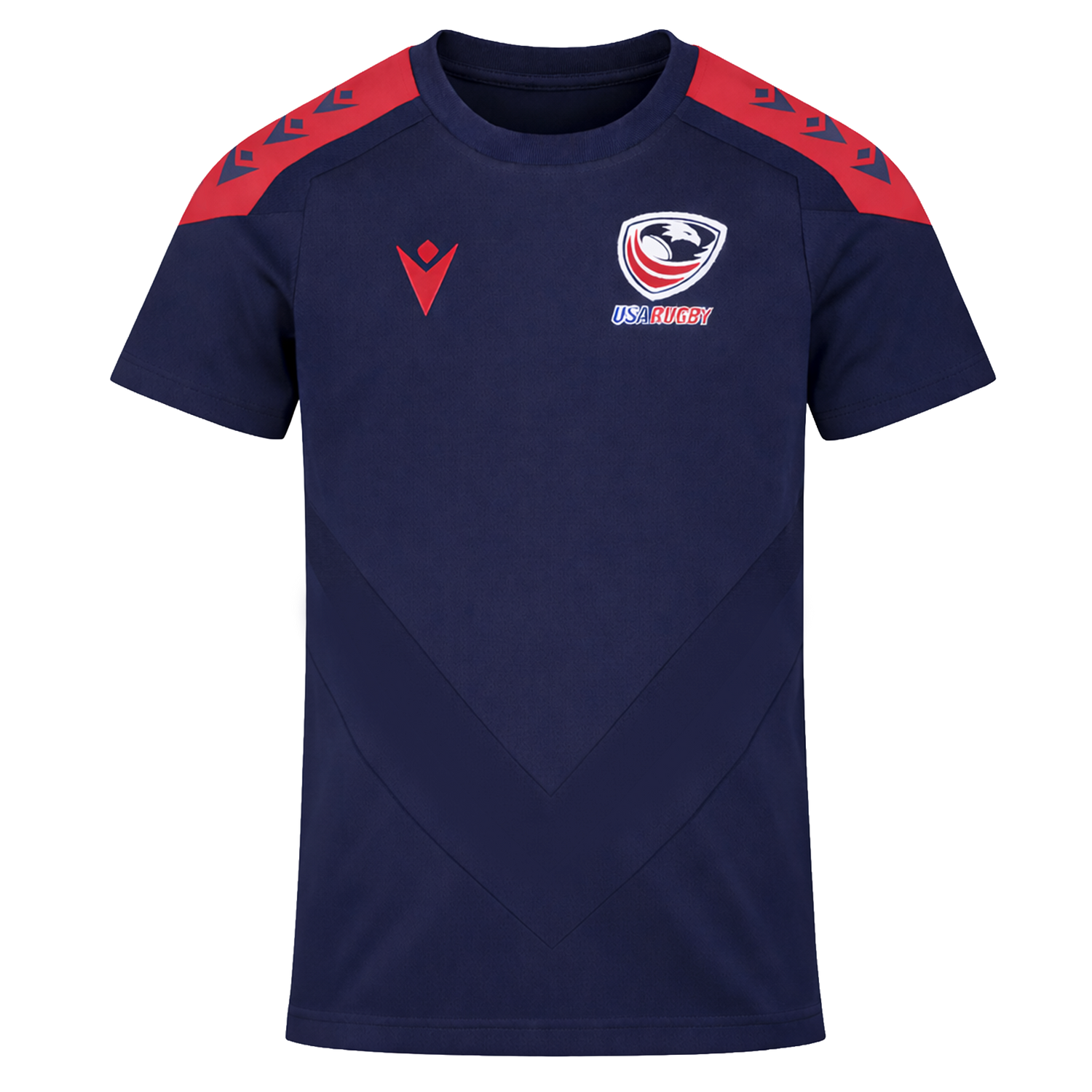 Youth USA Rugby 24/25 Training Poly Shirt by Macron