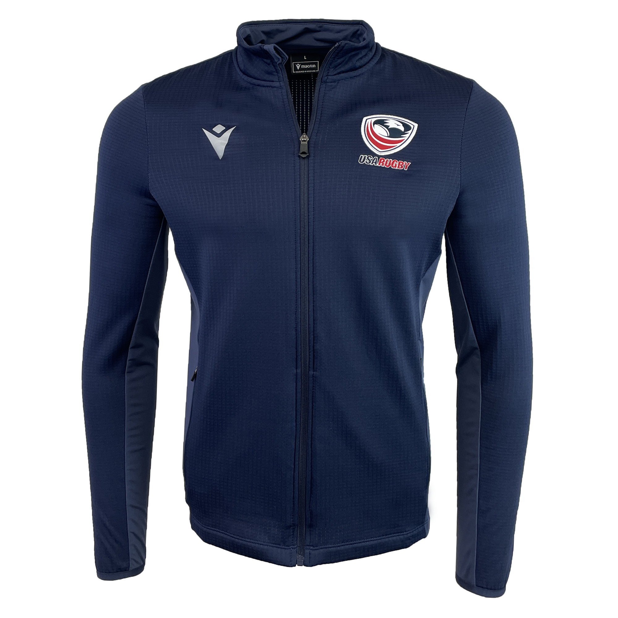 USA Rugby 25 Travel 3D Full-Zip Top by Macron / World Rugby Shop