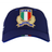 Show your Azzurri pride with the Italy 25/26 Supporters Cap by Macron, featuring the Italian Rugby Federation crest, Italia banner, and flag accent on the brim—a must-have for rugby fans and Macron supporters.