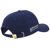 Show your support with the Italy 25/26 Supporters Cap by Macron, featuring "Vittoria Assicurazioni" and logo on the side, a navy blue design, and an adjustable metal buckle—perfect for any Azzurri rugby fan.