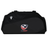 The USA Rugby 25/26 Athleisure Duffle Gym Bag by Macron features a bold USA Rugby logo and white Macron emblem—ideal for travel or the gym.